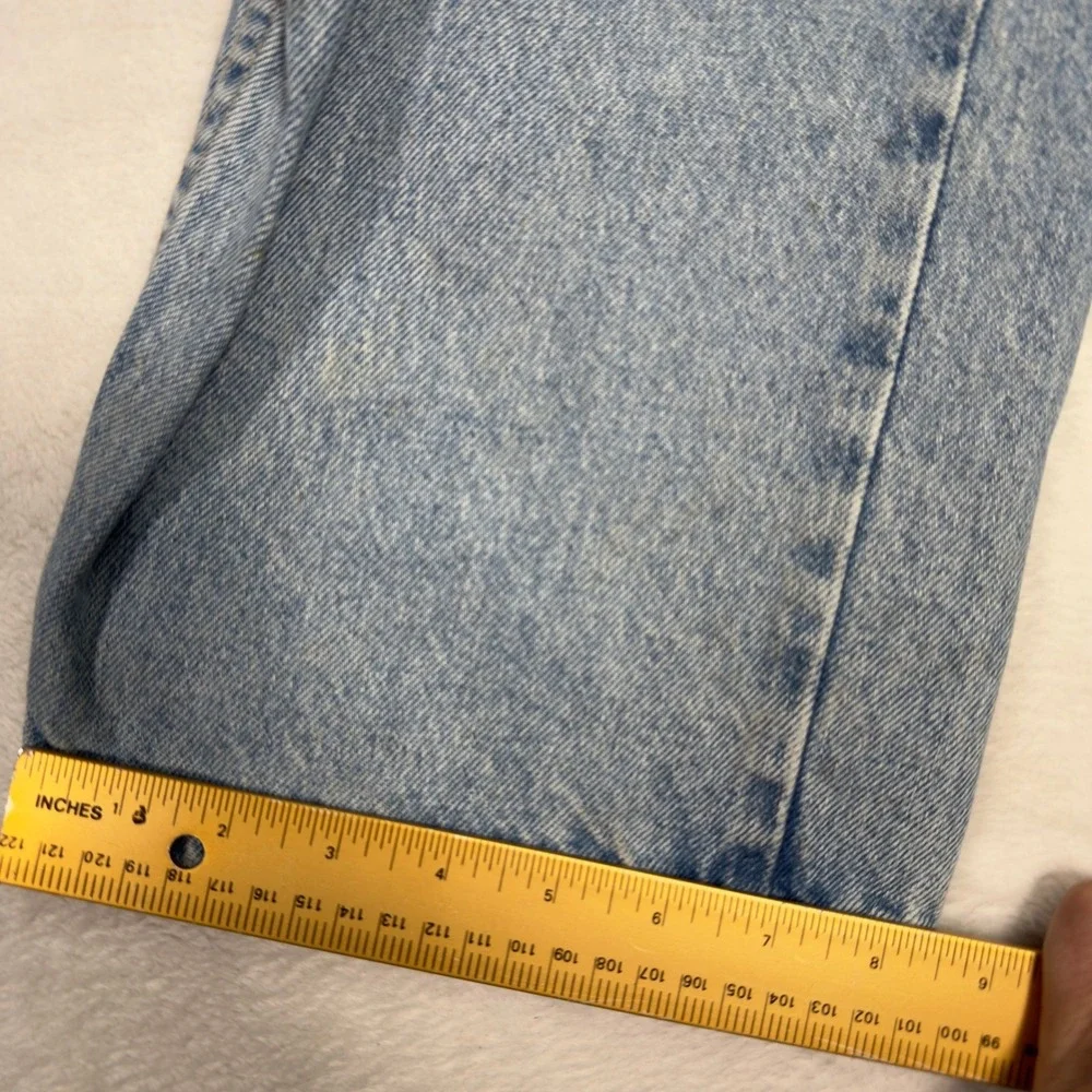 Wrangler Mens 36x32 Light Wash‎ Straight Leg Denim Jeans 100% Cotton Made in USA